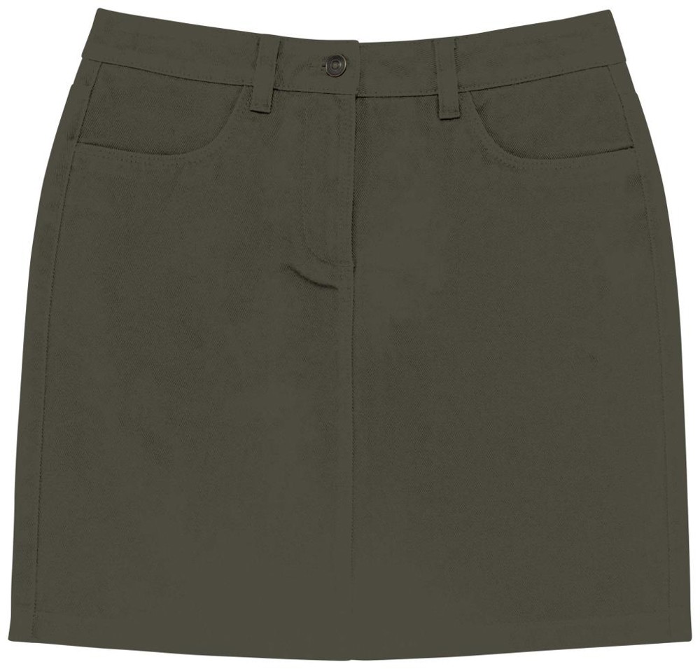 Ecologische damesrok - organic khaki