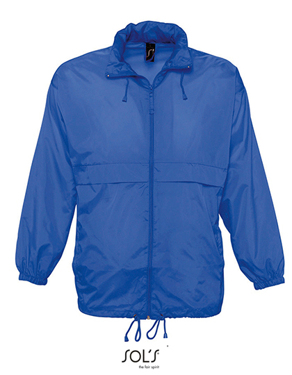 Unisex Windbreaker Surf Jacket - royal blue