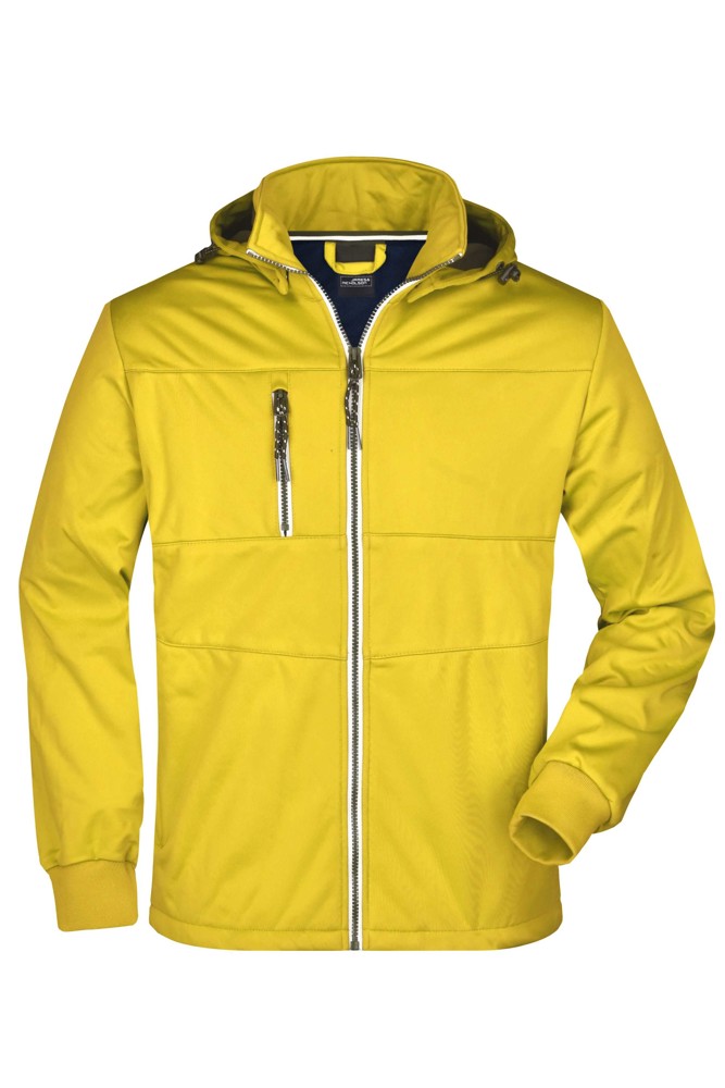Men's Maritime Jacket - sun yellow/navy/white