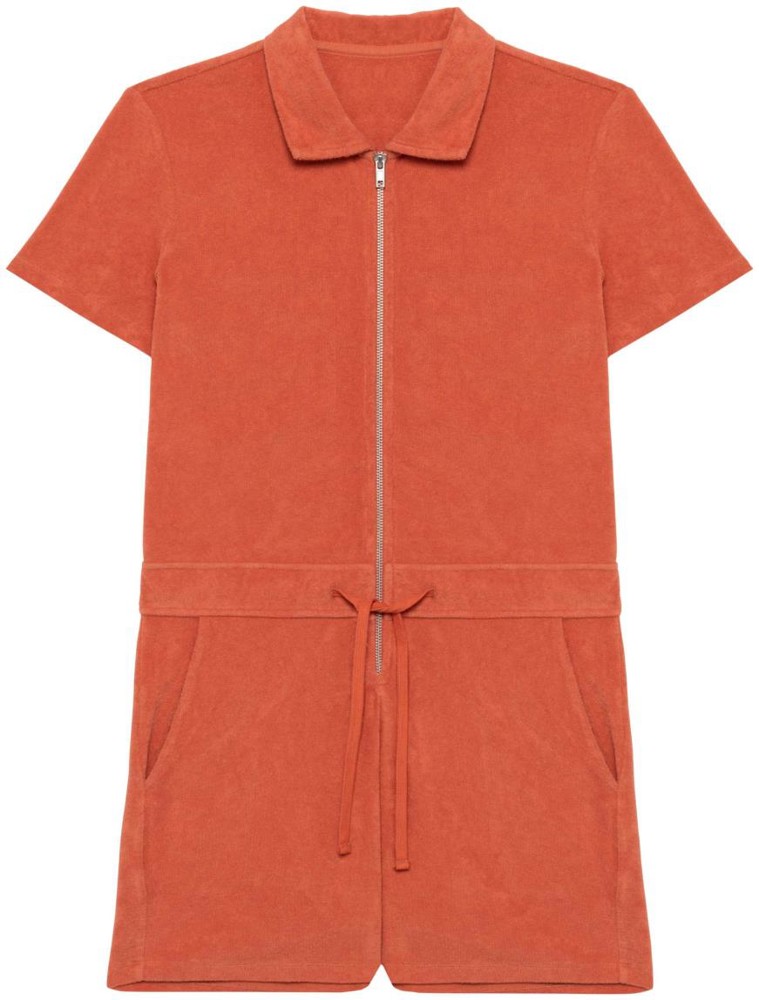 Ecologisch badstof jumpsuit voor dames - pomelo