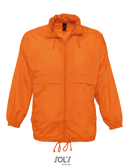 Unisex Windbreaker Surf Jacket - orange